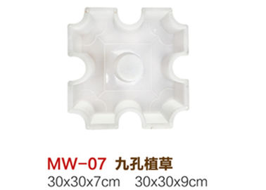 چین بلوک پلاستیکی بلوک پالت بلوک قالب برای آجر طول جانبی 20cm * ارتفاع 16cm تامین کننده