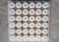 بلوک های پلاستیکی بتونی سفید قالب 25 * 25 * 6cm برای مقاومت در برابر سایش ساخت و ساز تامین کننده