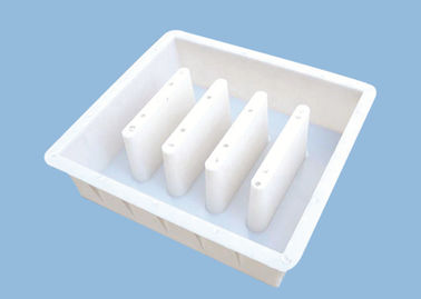 گچ قالب های سیمان پلاستیکی را پوشش می دهد بلوک پوشش بلوک قالب 45 * 45 * 15cm